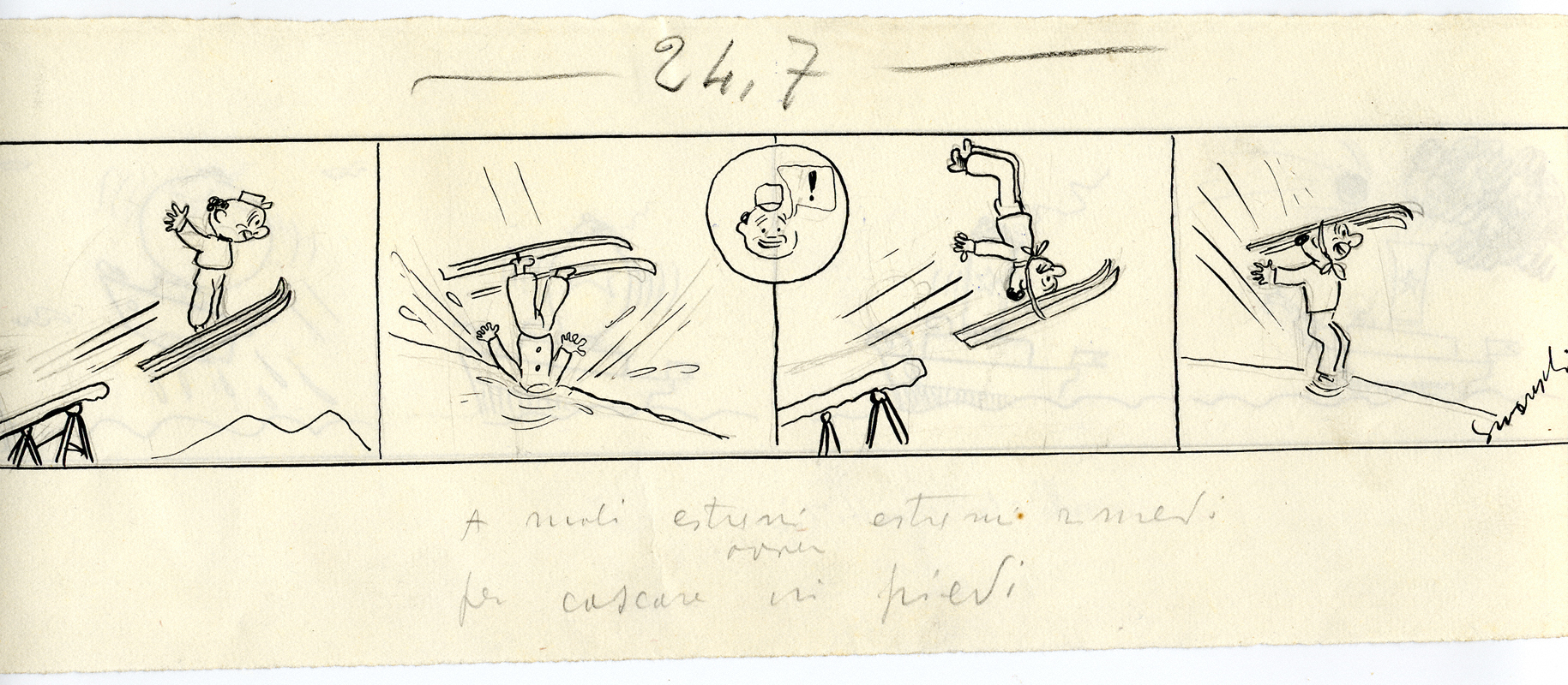 *A mali estremi estremi rimedi, ovvero Per cascare in piedi