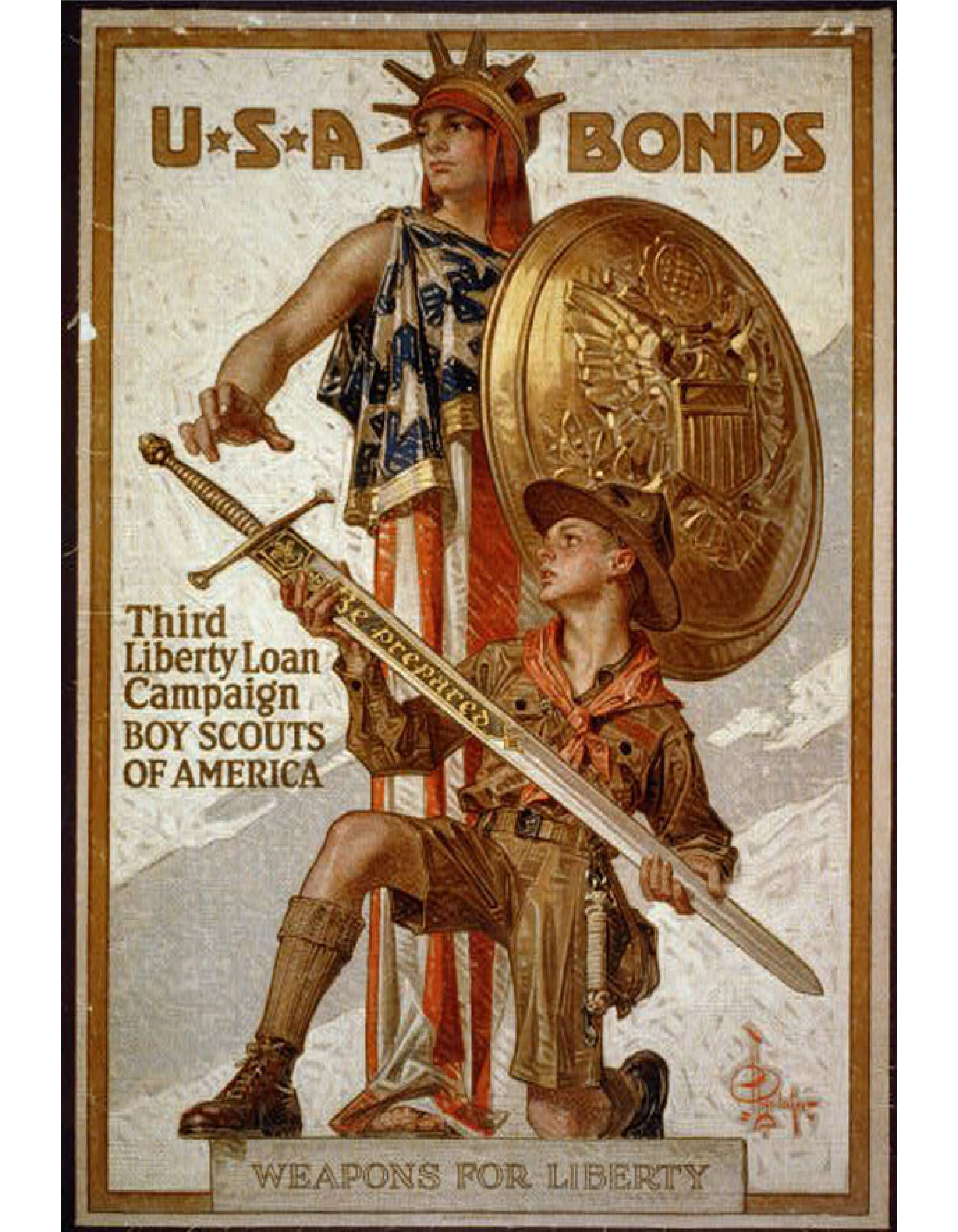 *U.S.A. bonds : third liberty loan campaign : boy scouts of America