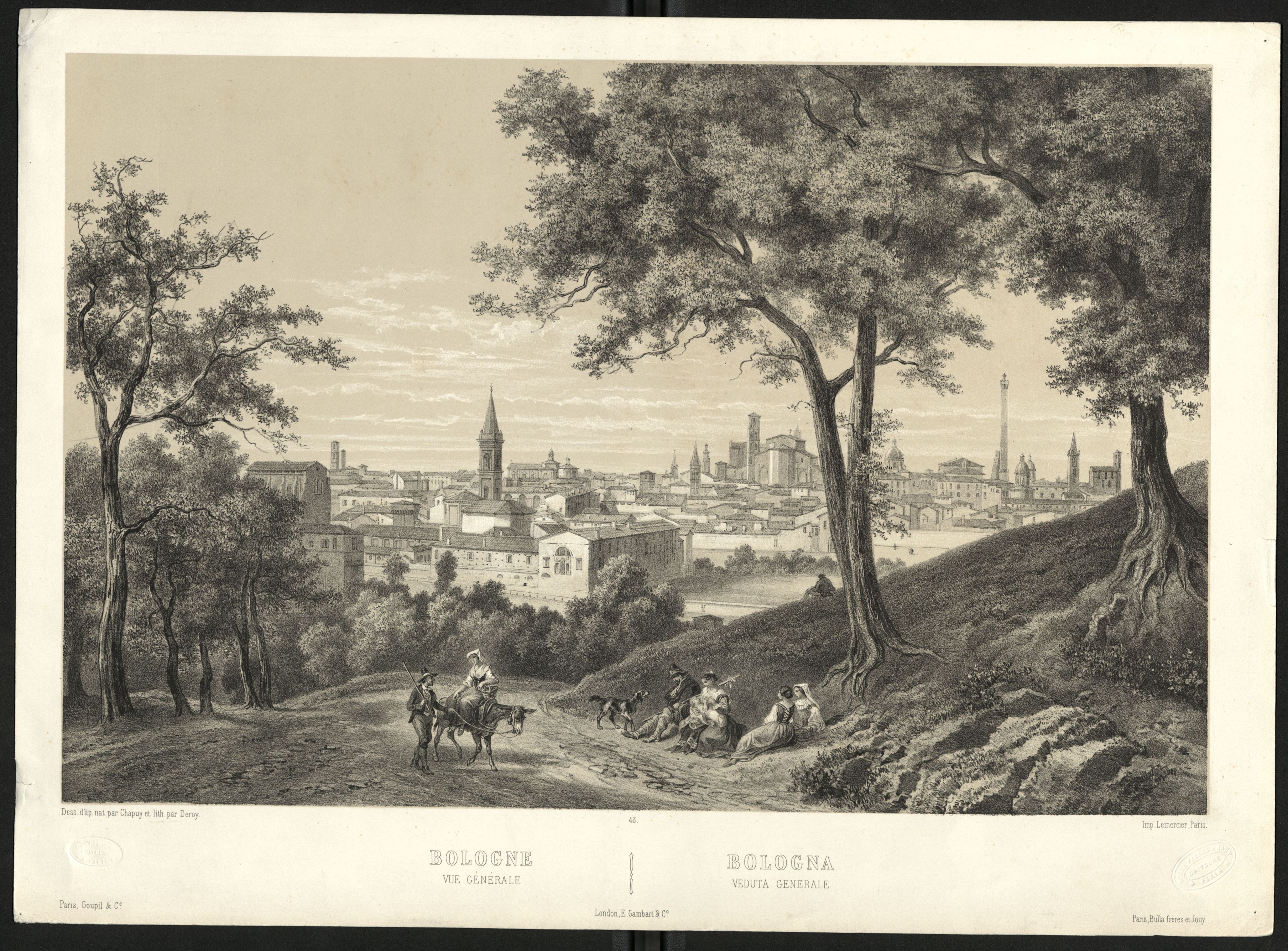 *Bologne vue générale